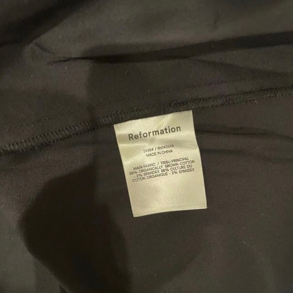 Reformation Lissa Dress in Black *NEW* - Picture 6 of 6